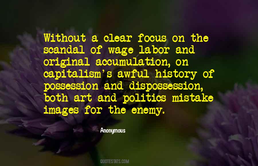 Clear Focus Quotes #1193176