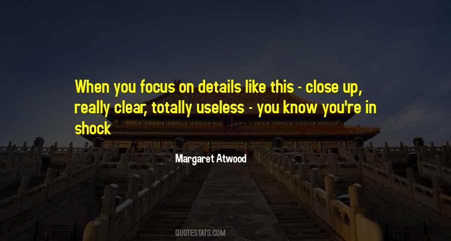 Clear Focus Quotes #833100