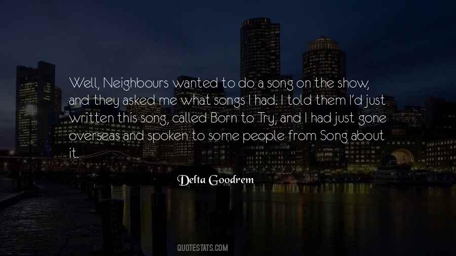 Born To Do This Quotes #882391