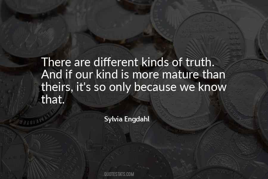 Because We Are Different Quotes #1281045