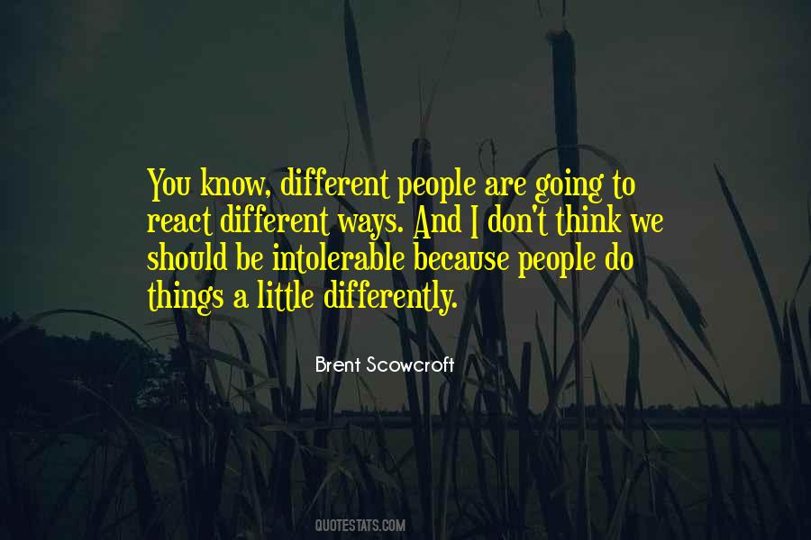 Because We Are Different Quotes #255846