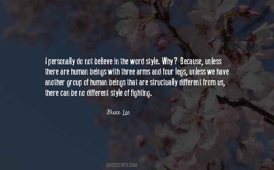 Because We Are Different Quotes #550003