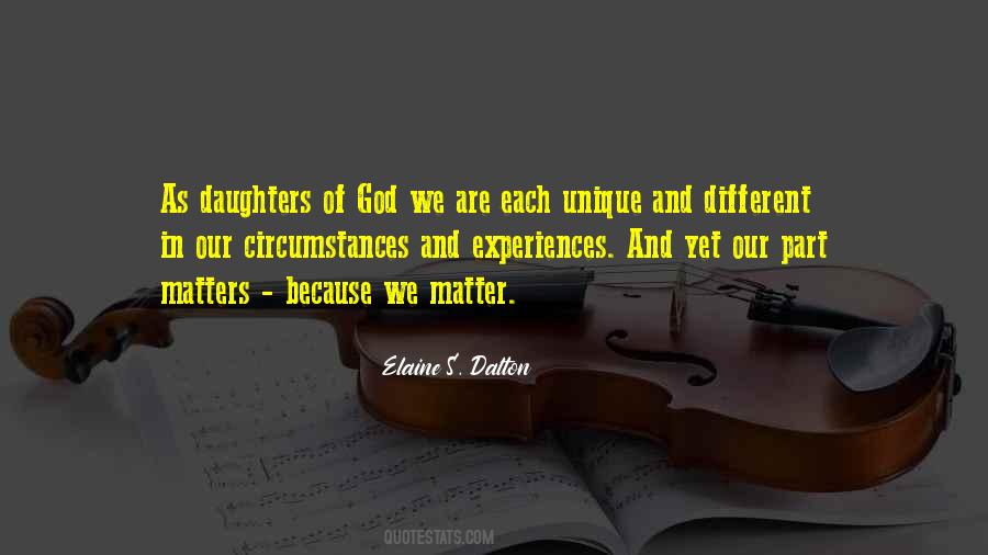 Because We Are Different Quotes #671324