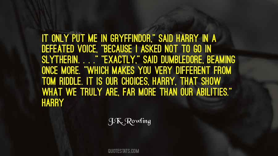 Because We Are Different Quotes #754080