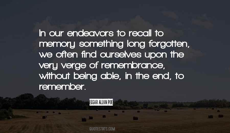 In Remembrance Of Quotes #193694