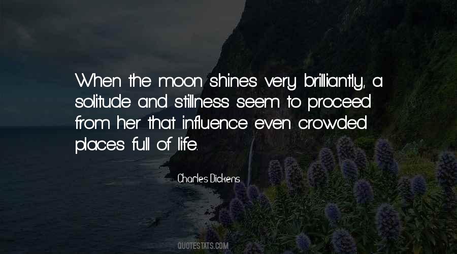 Moon Solitude Quotes #1612947