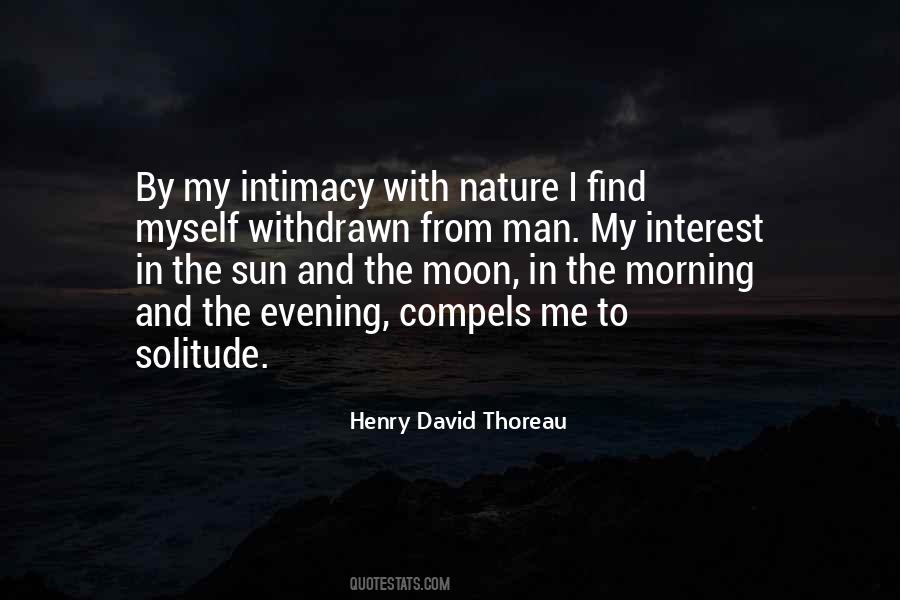 Moon Solitude Quotes #939951