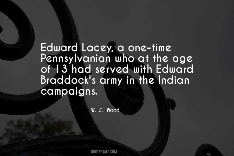 Edward Braddock Quotes #250591