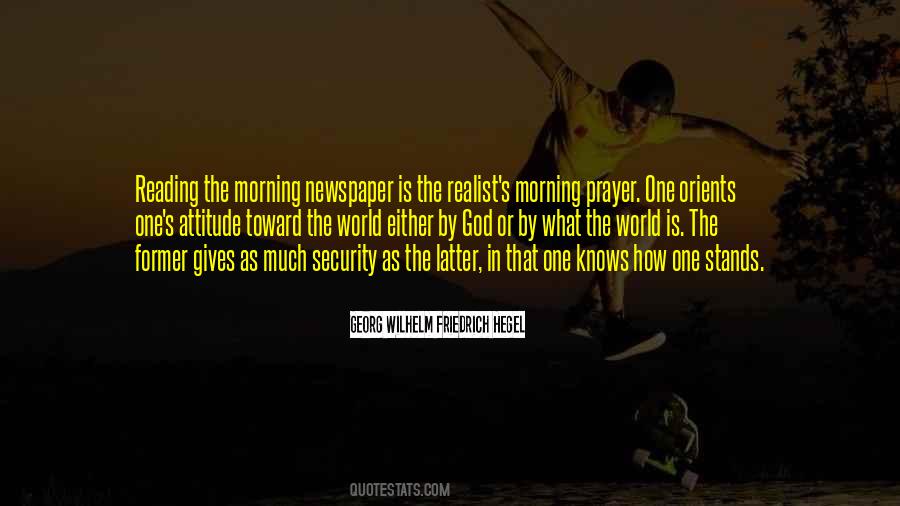 Morning Newspaper Quotes #1019890