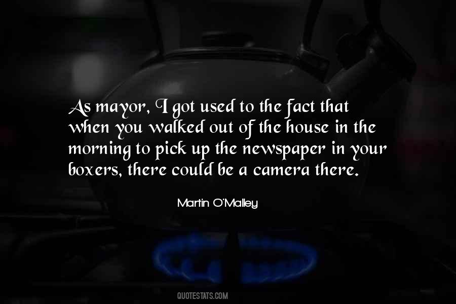 Morning Newspaper Quotes #1785163