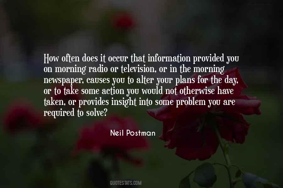 Morning Newspaper Quotes #880289