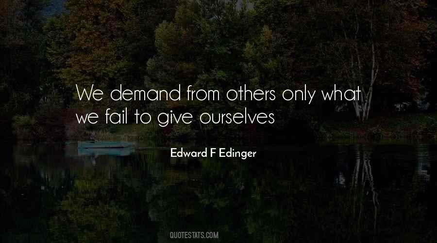 Edward Edinger Quotes #812840