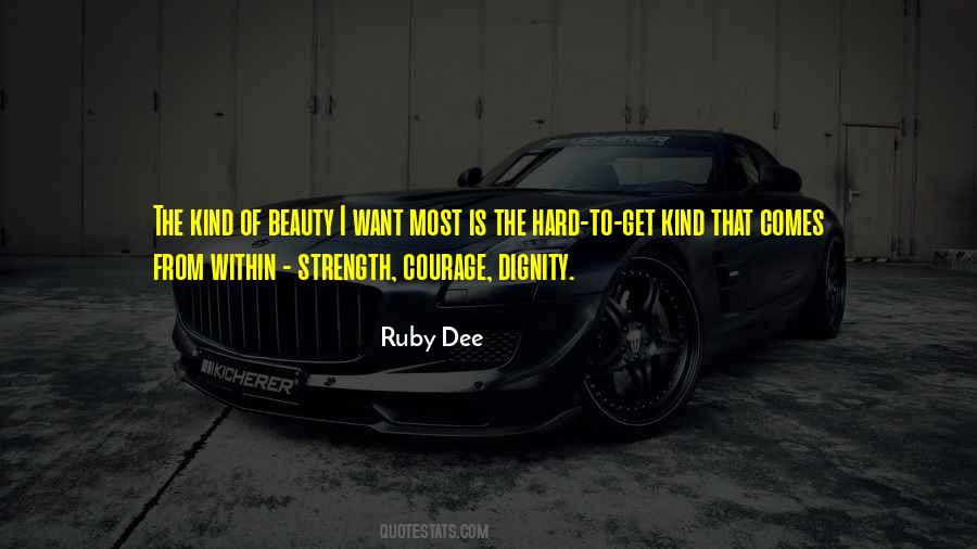 Strength Comes From Within Quotes #1239319