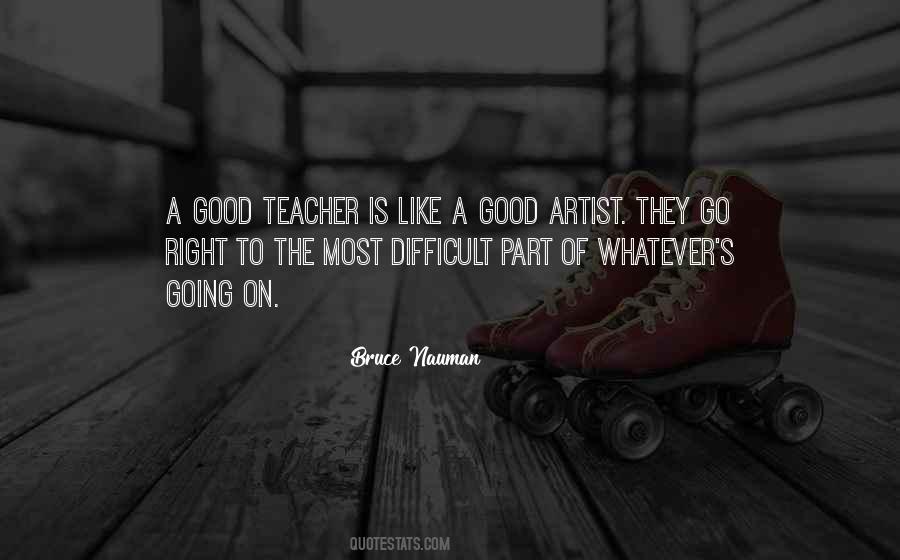 The Good Teacher Quotes #151463