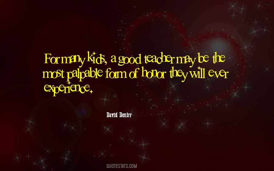 The Good Teacher Quotes #508978