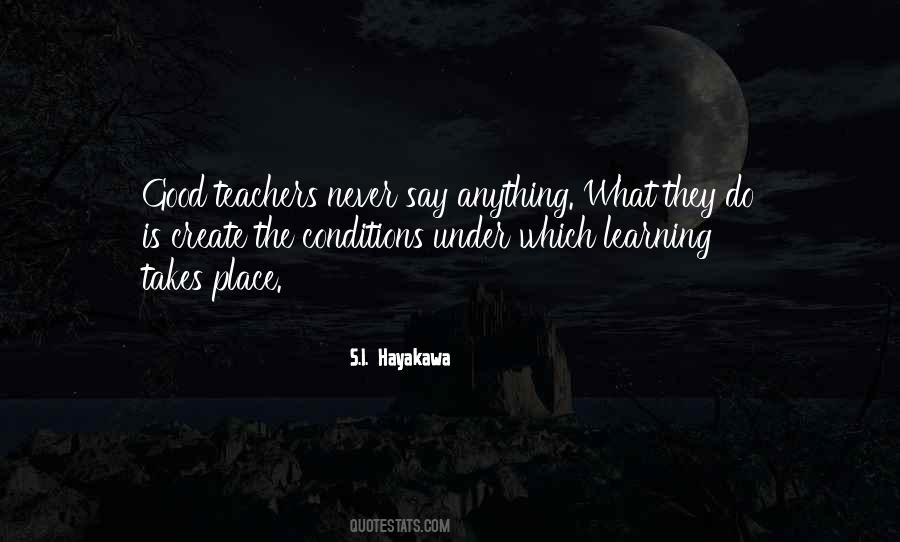The Good Teacher Quotes #763185