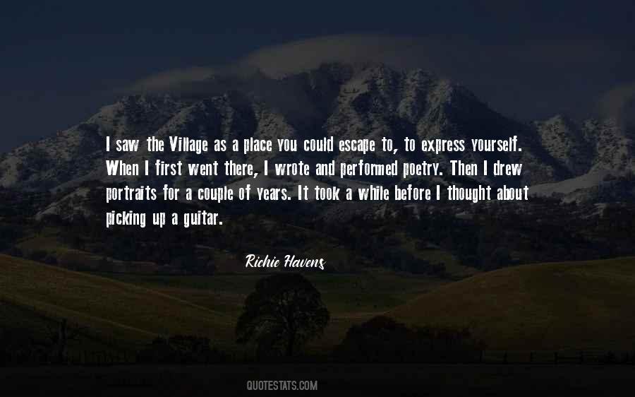 Escape Place Quotes #1367394