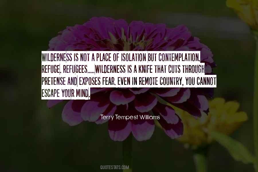 Escape Place Quotes #176252