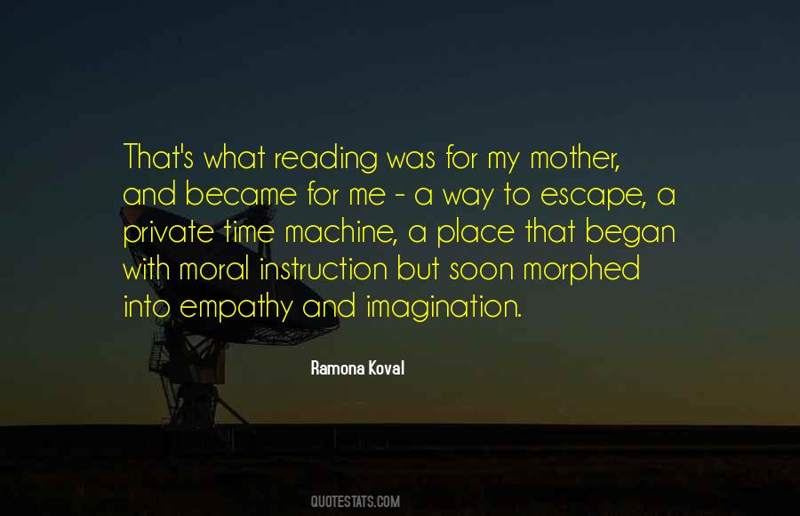 Escape Place Quotes #594717
