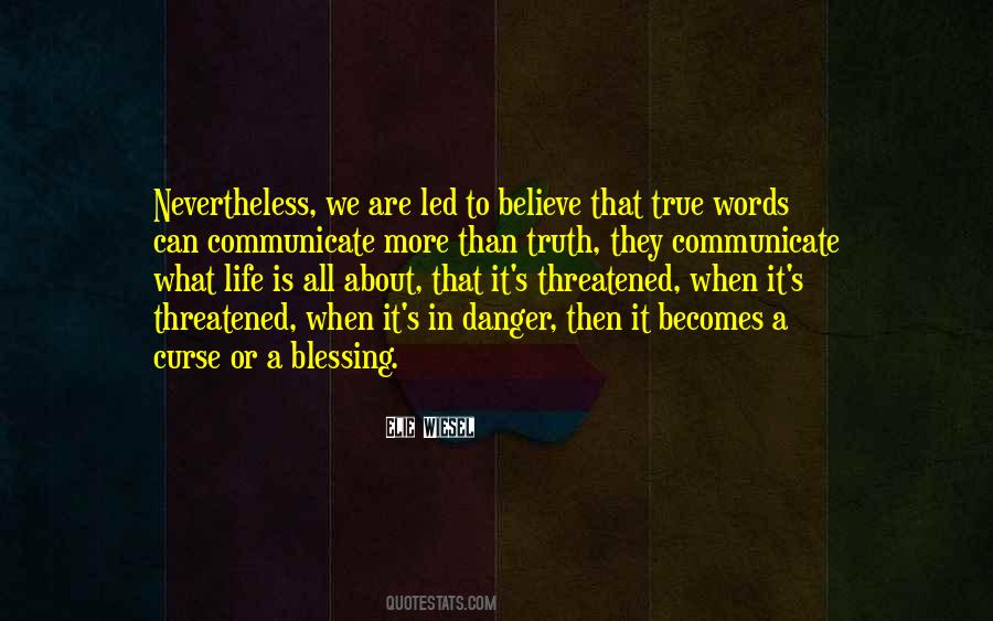 Blessing Or Curse Quotes #1359688