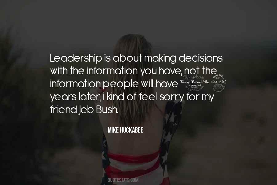 Leadership Is About Quotes #1482775