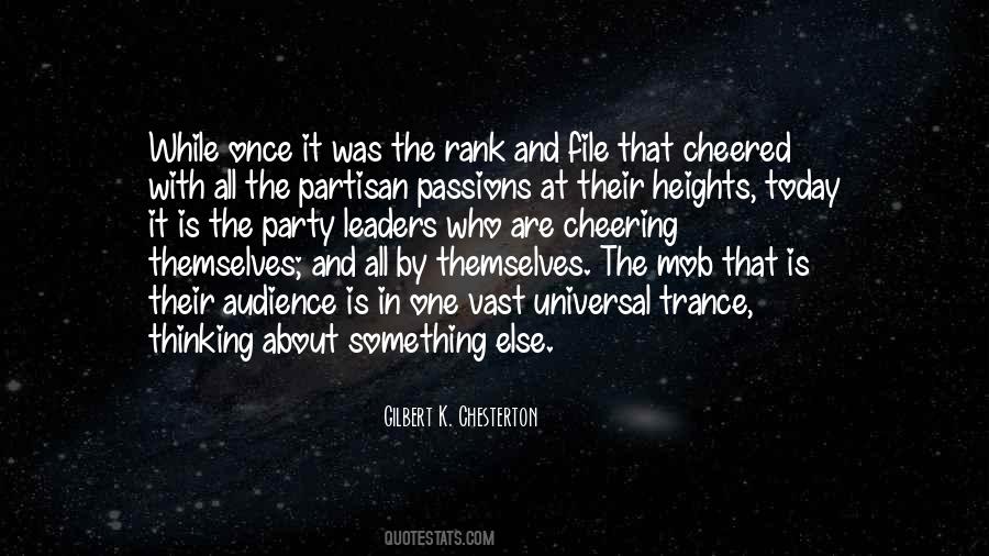 Leadership Is About Quotes #195051