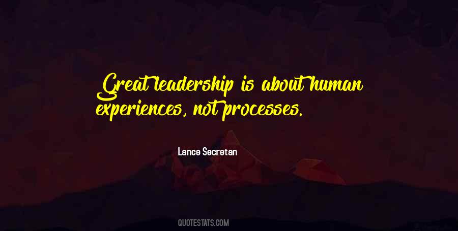 Leadership Is About Quotes #260350