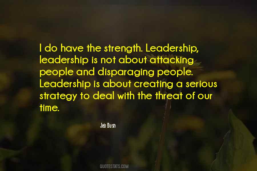 Leadership Is About Quotes #26624