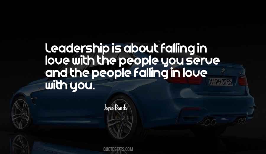 Leadership Is About Quotes #430153