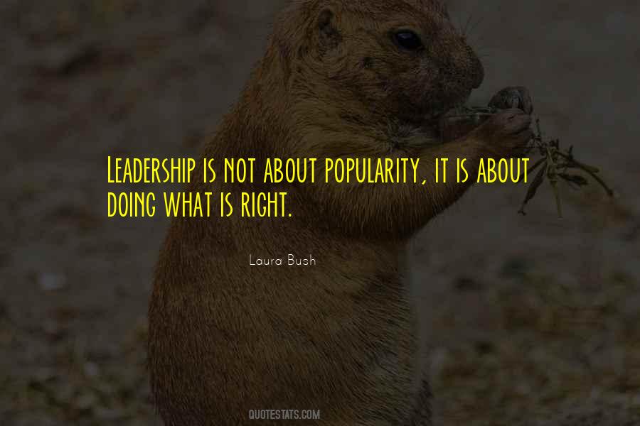 Leadership Is About Quotes #678016