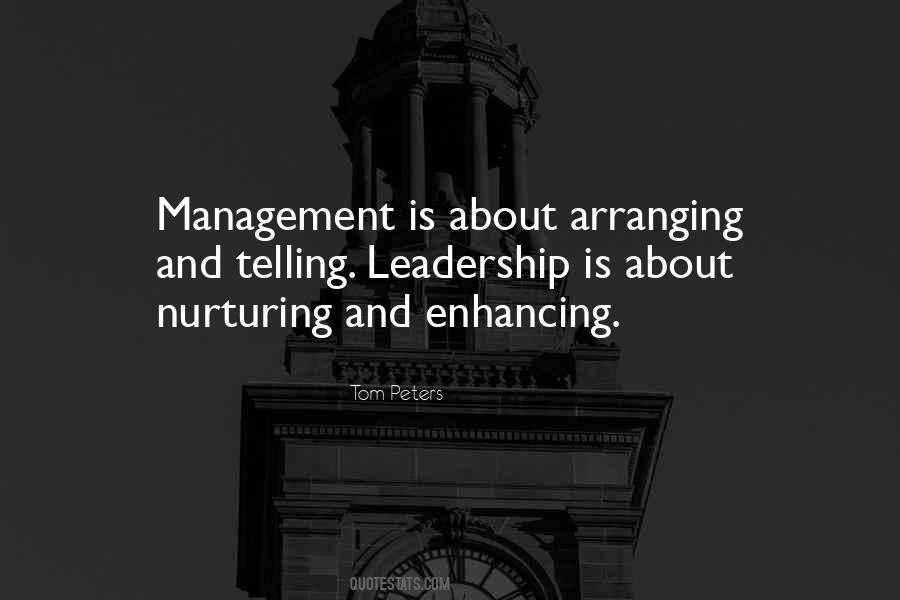 Leadership Is About Quotes #834845