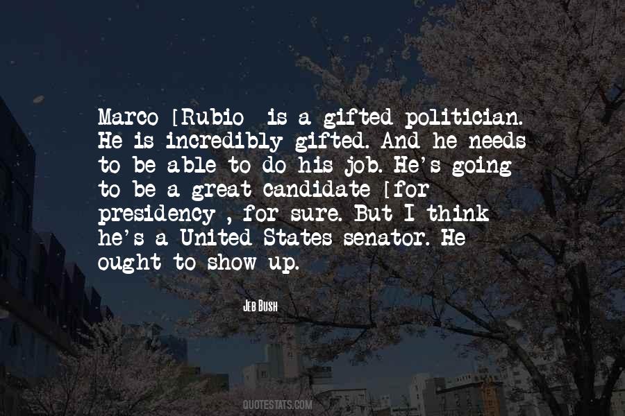 Great Politician Quotes #395338