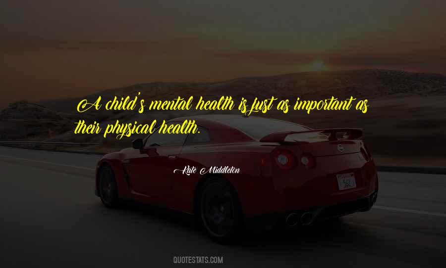 Children Health Quotes #1555533