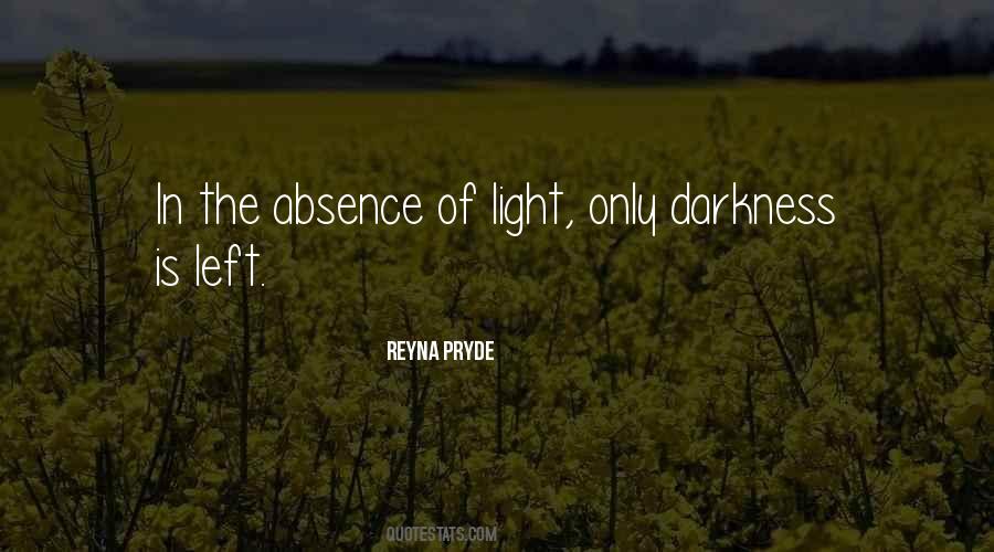 In The Absence Of Light Quotes #114874