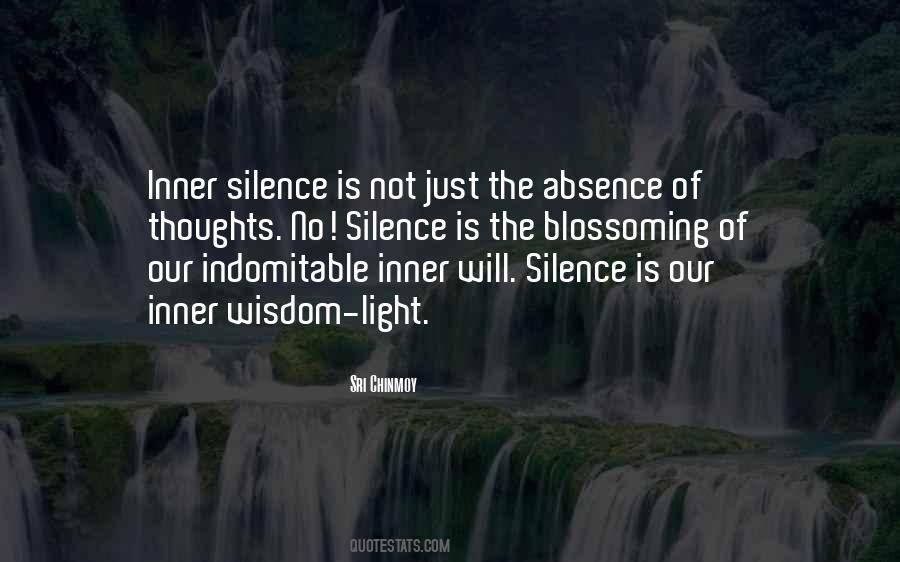 In The Absence Of Light Quotes #1188650
