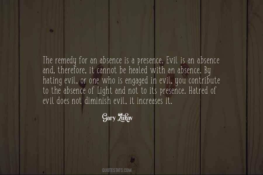 In The Absence Of Light Quotes #799348