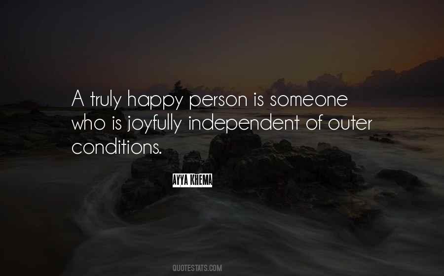 Quotes About Independent Person #1782057