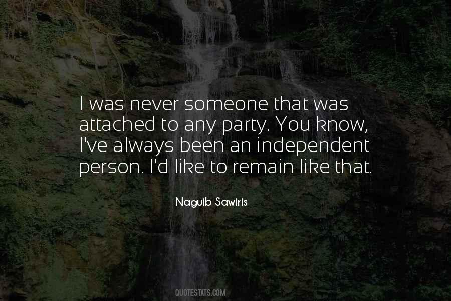 Quotes About Independent Person #873123