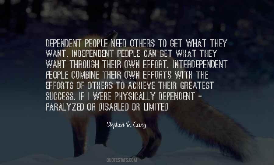 Quotes About Independent People #329520