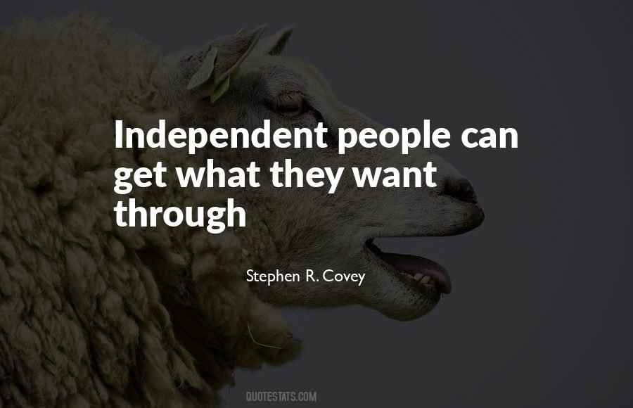 Quotes About Independent People #60106