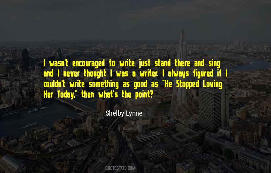 Just Sing Quotes #129322
