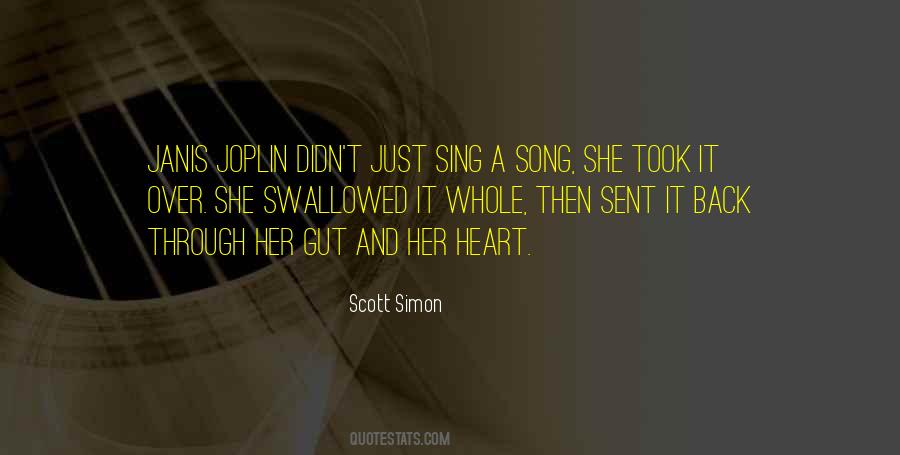 Just Sing Quotes #326000