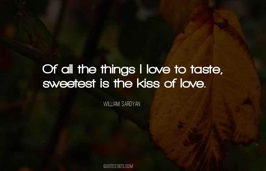 Kiss Taste Quotes #1722080