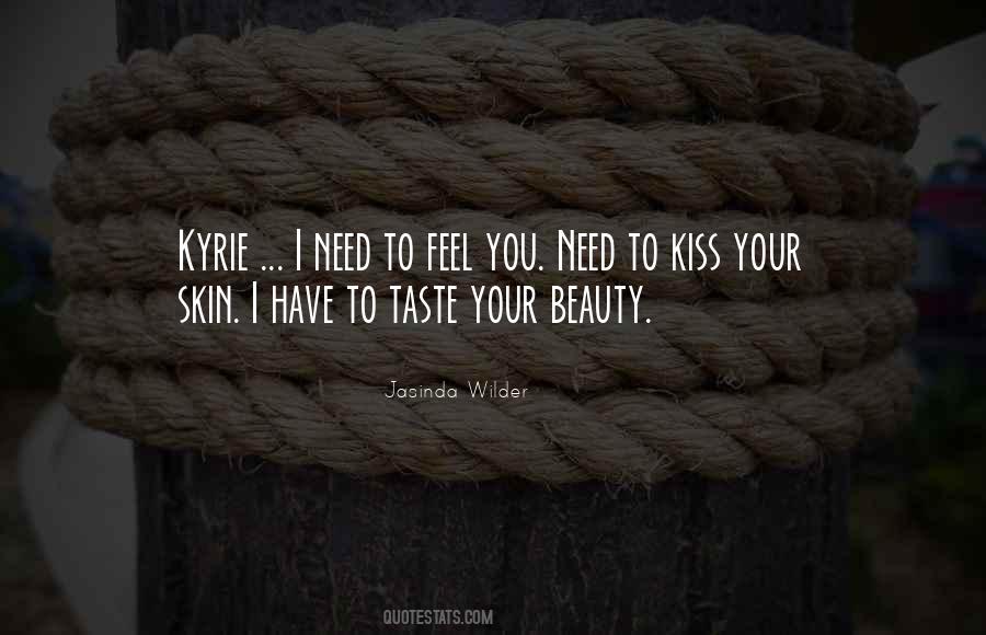 Kiss Taste Quotes #1826254
