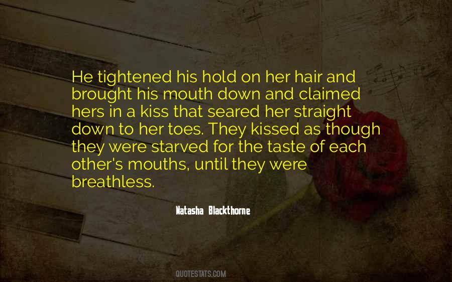 Kiss Taste Quotes #1868497