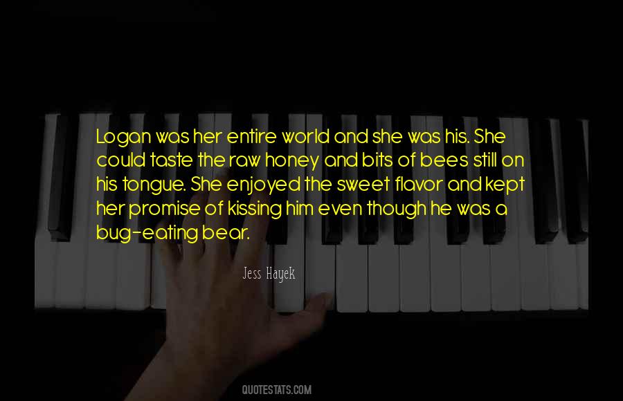 Kiss Taste Quotes #415177