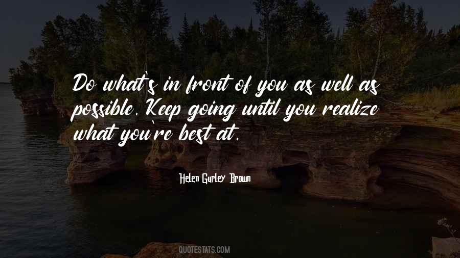 Best Keep Going Quotes #371412
