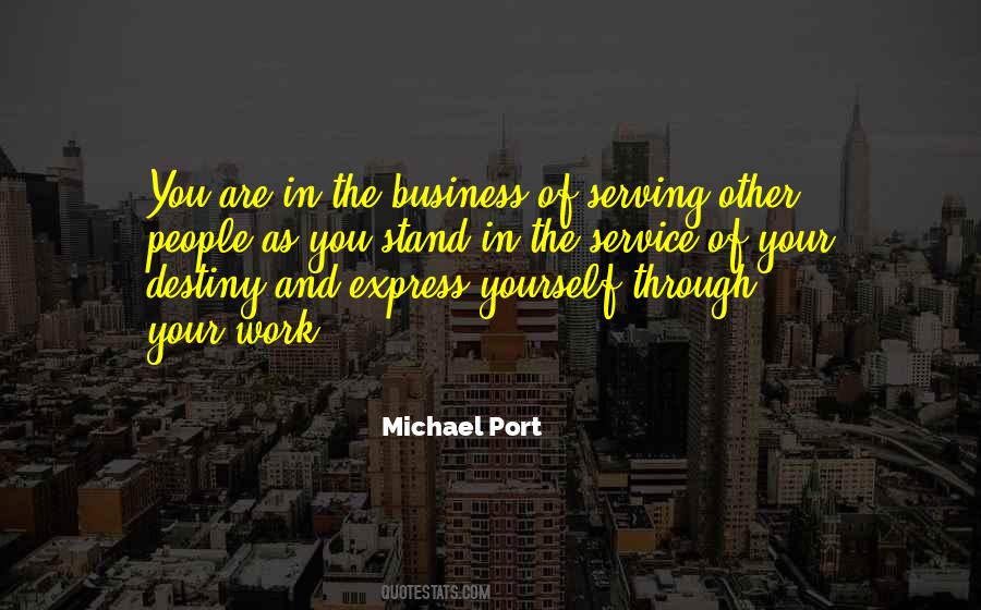 Quotes About Business Service #1379956