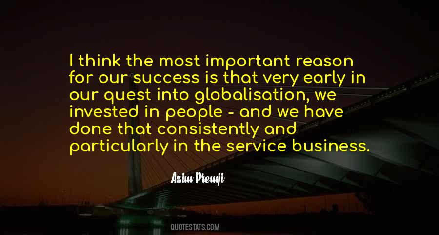 Quotes About Business Service #190986