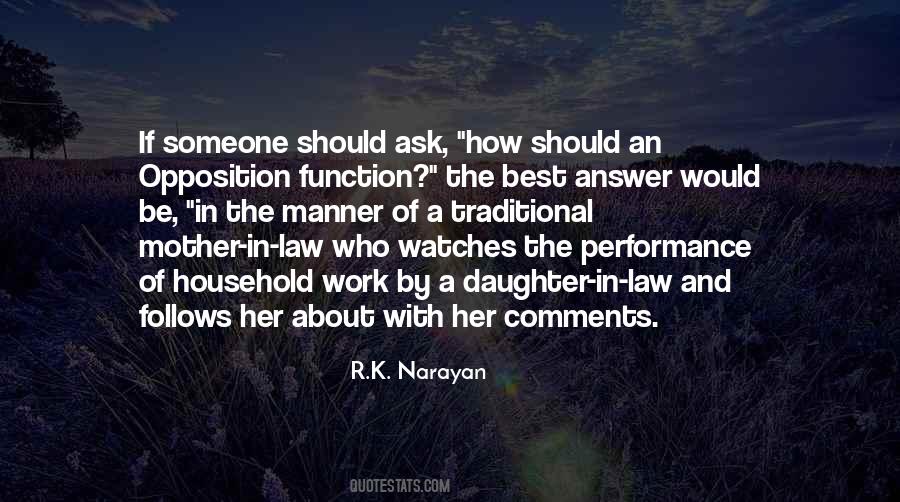 Mother In Law And Daughter In Law Quotes #1406247
